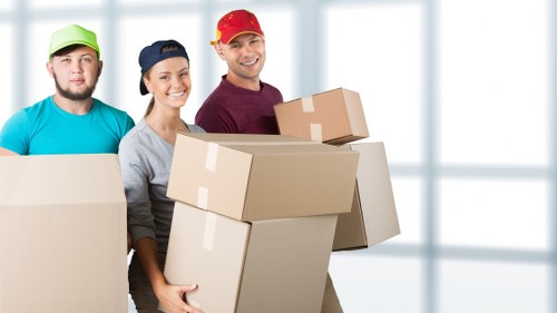 Customer service team at Storage Docklands assisting a client