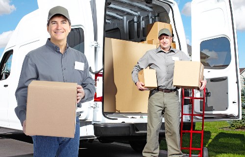 Furniture pick-up and van transport section
